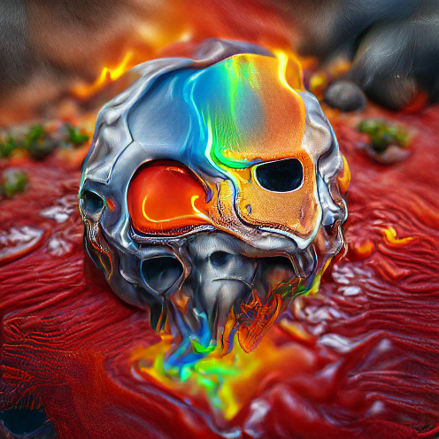 PhantasySkulls's tweet photo. Phantasy Skulls Limited 2000 AI-Generated Skull Art that automatically evolves based on how long is held in the same wallet.

#NFTCommunity #nftart #NFTNYC #NFTdrop https://t.co/f0xHbUMTav