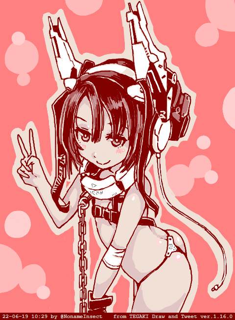 リボン塗り忘れてますね…しつれいしました 