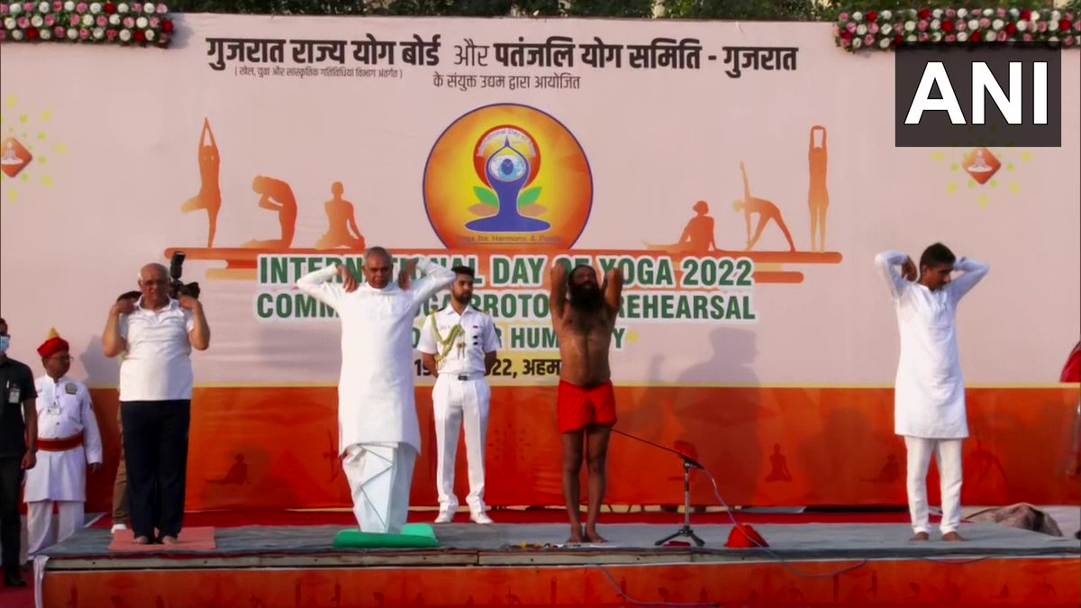 Ahmedabad | Gujarat Rajya Yoga Board and Patanjali Yog Samiti organised Yoga Shi... - Kannada News