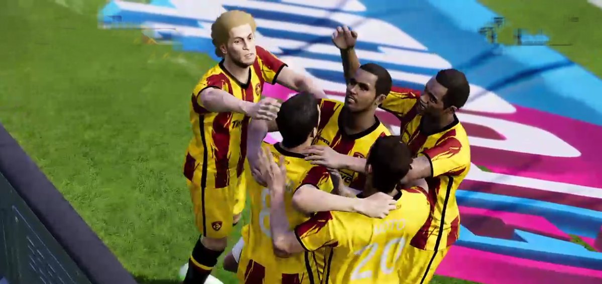 Quien si no el? 😍
<a href="/JerePereyra07/">Claus Von Pereyra</a> el goleador de la noche. 
El #Depor comenzó la temporada con el pie derecho!.