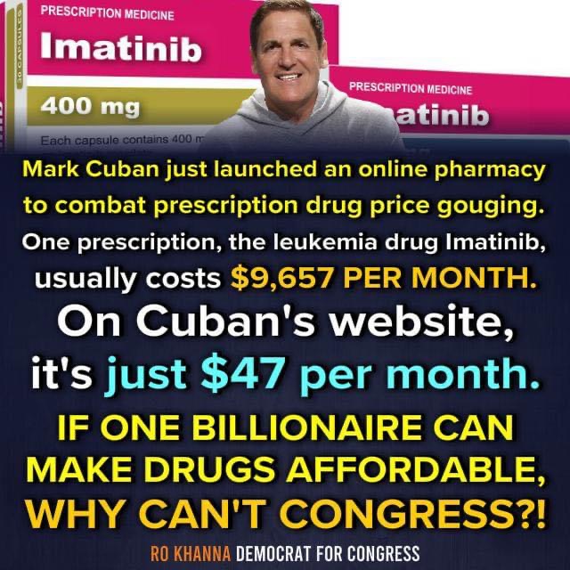 If Mark Cuban can do this, why won't Congress?