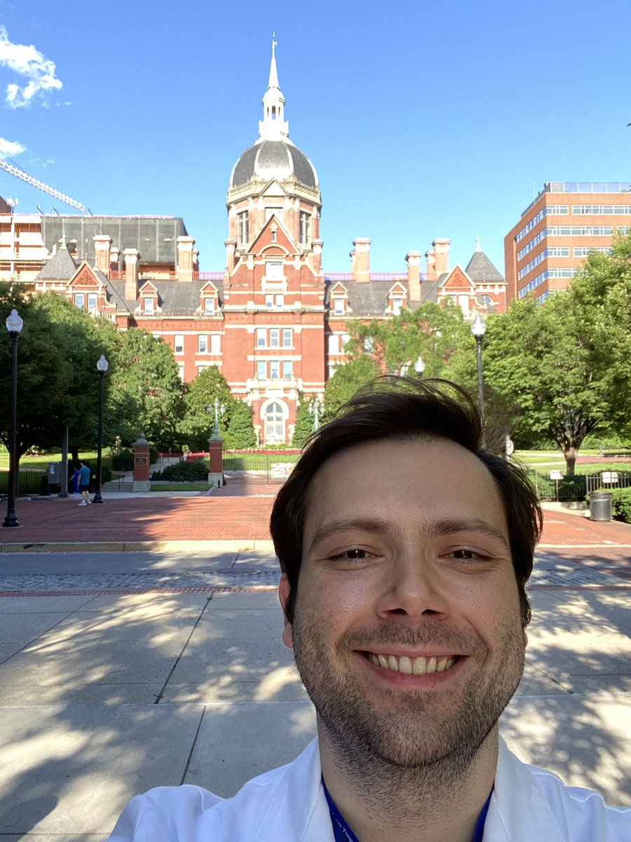 Friday was my last internal medicine clinic day, culminating 10 years at @HopkinsMedicine @HopkinsMDPhD @OslerResidency. From training as a bench scientist and now a bedside clinician, I can’t believe how much I’ve grown here. Excited for the next phase! @DanaFarber @harvardmed