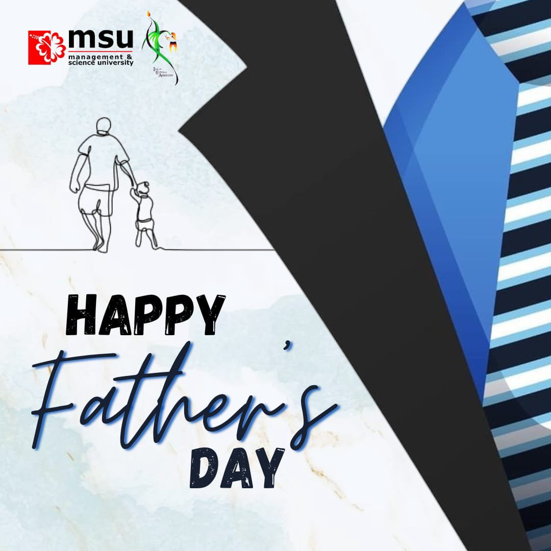 ica_msu's tweet photo. 👨🏽‍🦰A father is neither an anchor to hold us back nor a sail whose love ✨shows us the way🧡Wishing an ecstatic ’Happy Father’s Day’ to all the Heroes around the world 🌎 
.
.
STAY SAFE, STAY POSITIVE 
. 
. 
LOVE, ICA 💕 

#msuica
#msumalaysia
#msurians
#go2msu
#msuscd https://t.co/sHMPklD00k