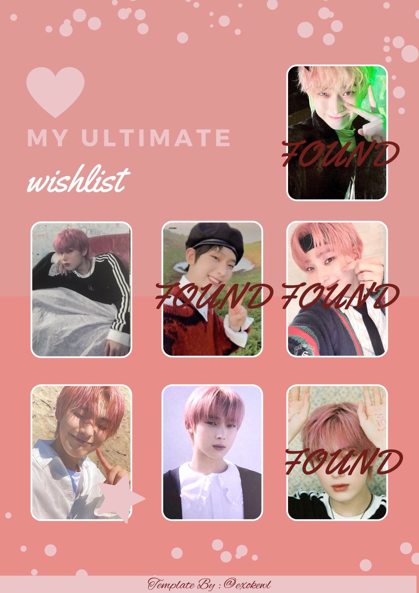 Help RT Please ❕

Updating my WL

WTB :  

~ Ld m2u r2 Sunoo
~ Sunoo d:d oddy esse / Sunoo Tuspi
~ Ld Hybe d:a Sunoo

📍 Prefer Ready Ina 💙🦋

🏷 Enhypen ;Poca ; WTS