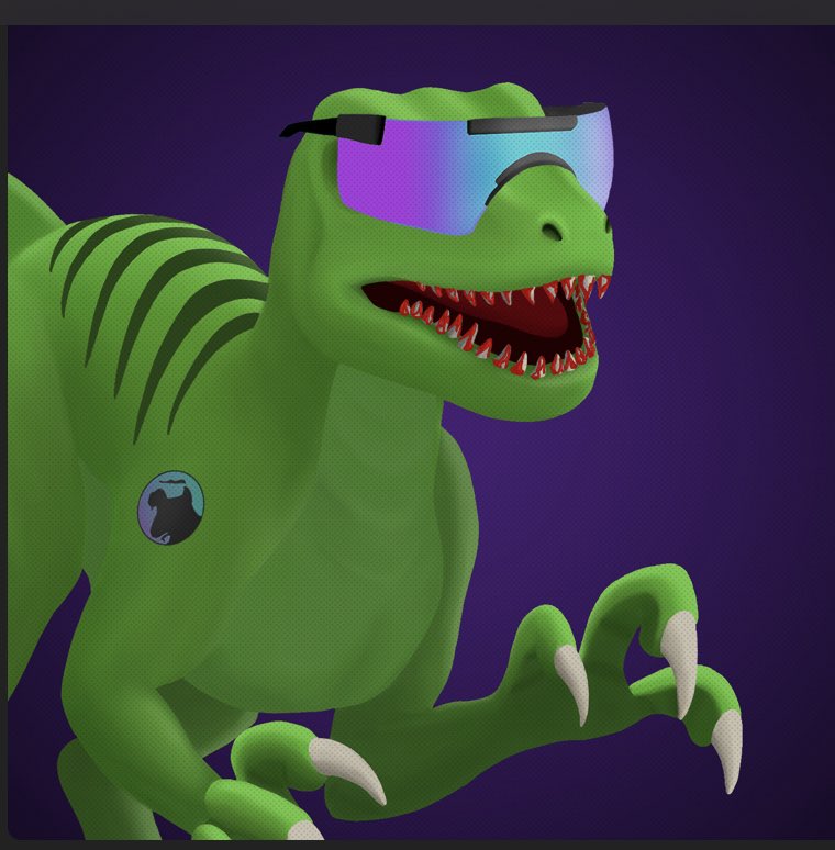 Check out these Cool AF <a href="/DinosolsNFT/">Dinosols</a> that I just minted - 0.33 ($10.12) mint price….. FREE!     🦖 🦕  <a href="/breadheads_nft/">Bread Heads Studios</a> love dinosaurs! 🥖🦖🥖🦕🚀♥️