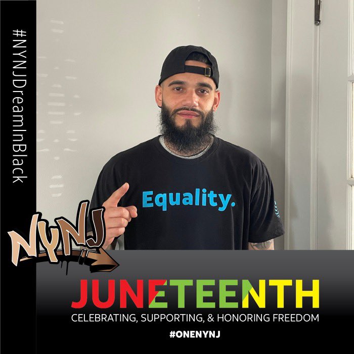 We Stand for Equality! #NYNJDreamInBlack #juneteenth2022 <a href="/OneNYNJ/">OneNYNJ</a>