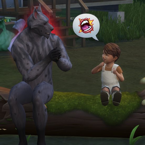 abbysimsaccount's tweet photo. everyone else: im going to romance greg

me: my children are going to slowly warm his heart until he is never angry again

#TheSims4Werewolves https://t.co/VgHdCe9e9y