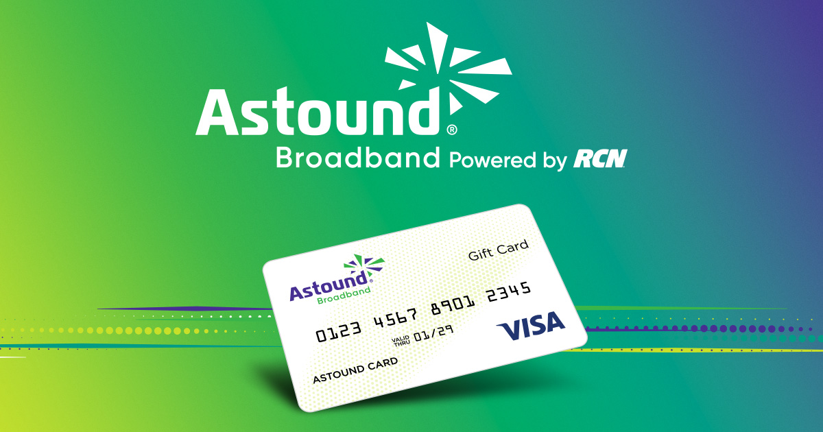 Astound Broadband powered by RCN is proud to be a Grand Sponsor at the 33rd Annual Ribfest! Come to our tent to learn about our current promotions and enter for your chance to win a $500 gas card. New customers who sign up for service will receive a $250 VISA gift card!