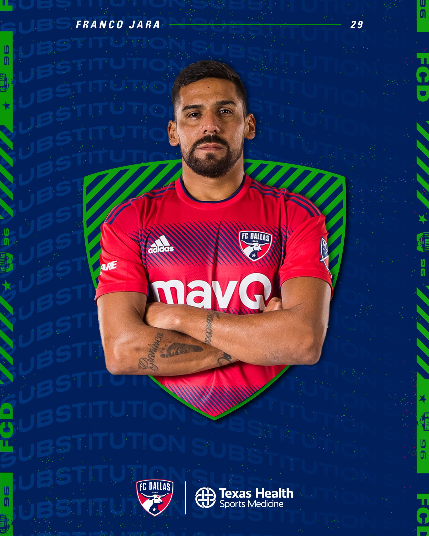 FC Dallas on X: 46' Super Sub Franco Jara