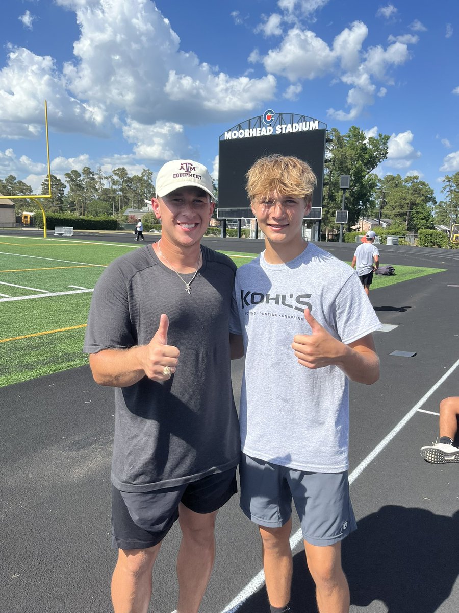 Great Camp today.<a href="/KohlsKicking/">Kohl's Kicking Camps</a>