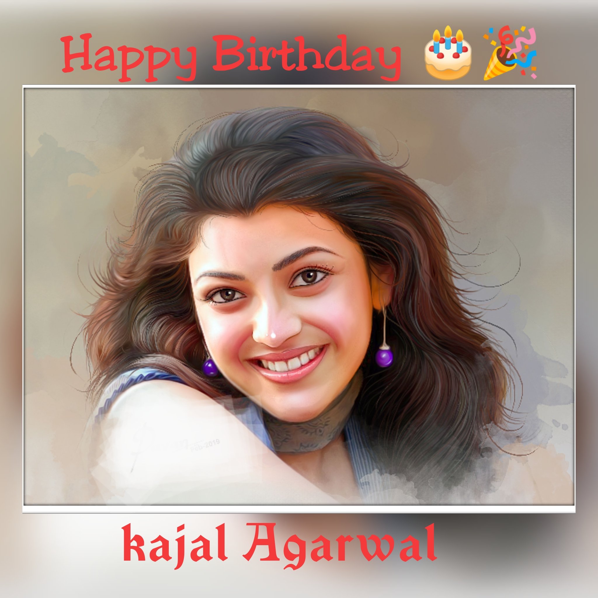 Happy Birthday  beautiful kajal Agarwal..Have a great day 
