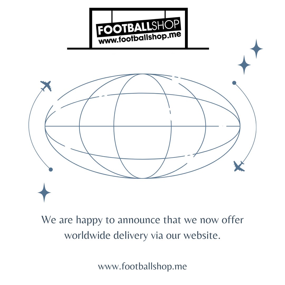 FootballShopLB's tweet photo. We are so happy to announce that we are now offering worldwide delivery of our products.

Visit the link in the bio and when checking out choose western union as a form of payment.

https://t.co/NZu4KfExsi https://t.co/IUd4akujNn