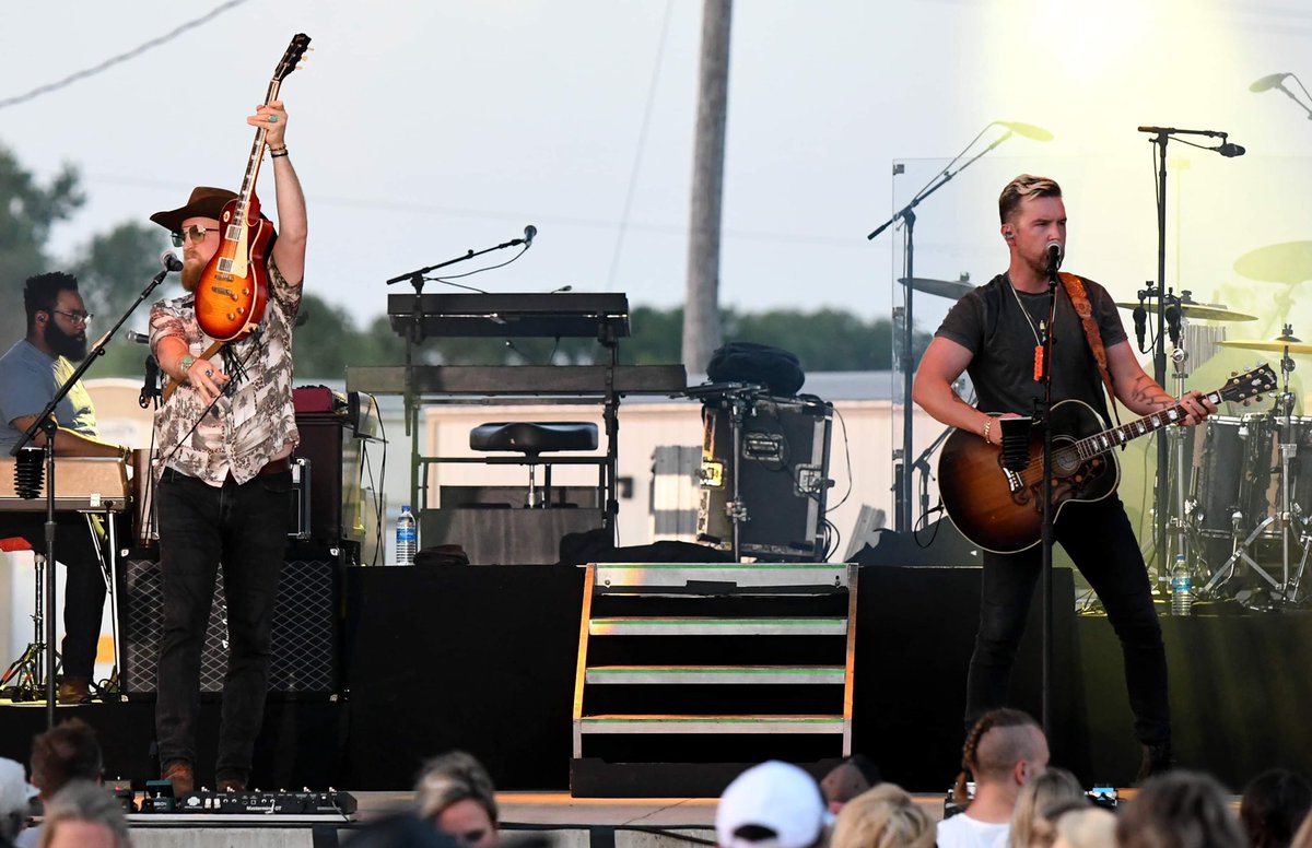 WinstockMN's tweet photo. @brothersosborne is bringing it ‘All Night’!! #Winstock22 https://t.co/nj33LFGEbQ