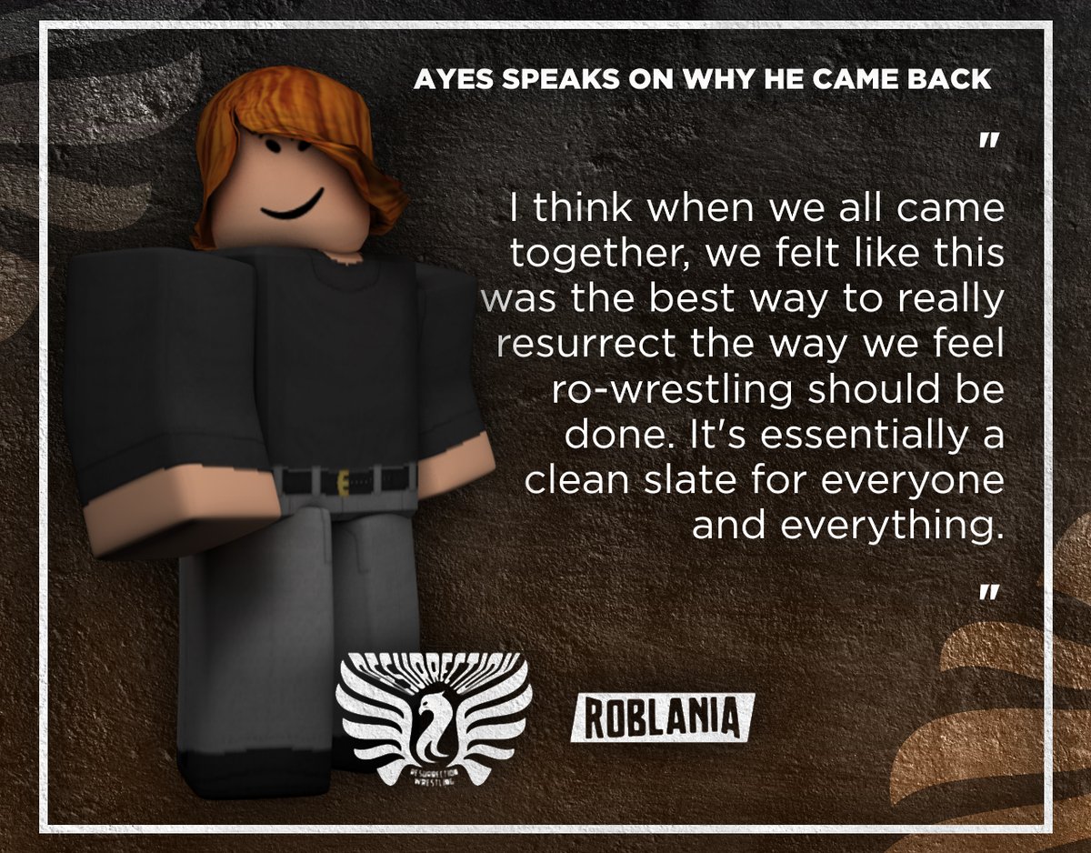 RESURRECTION Wrestling // DEBUTING July 8th, 2022

Exclusive interview with @ONLYAyes on why he felt it was time to come back!

#ResurrectionRW