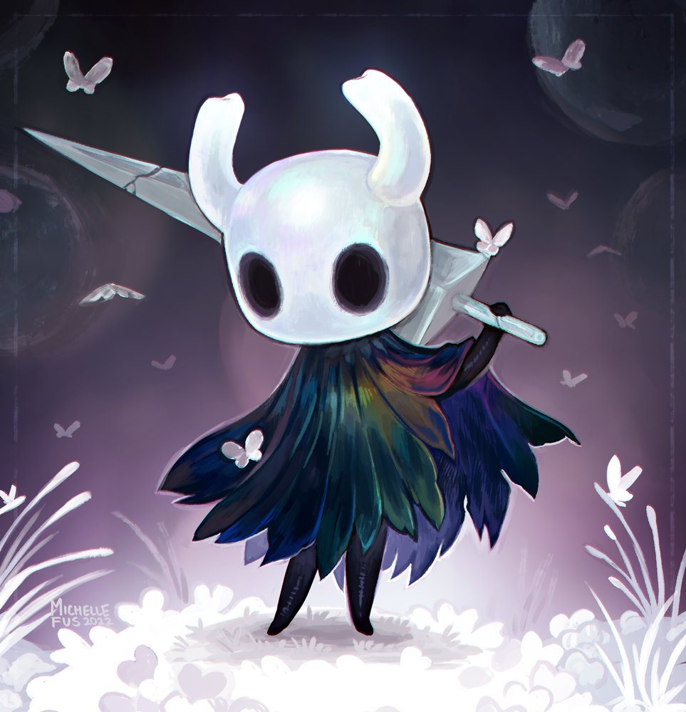 「noble bug 🤍 #hollowknight 」|Michelle Fusのイラスト
