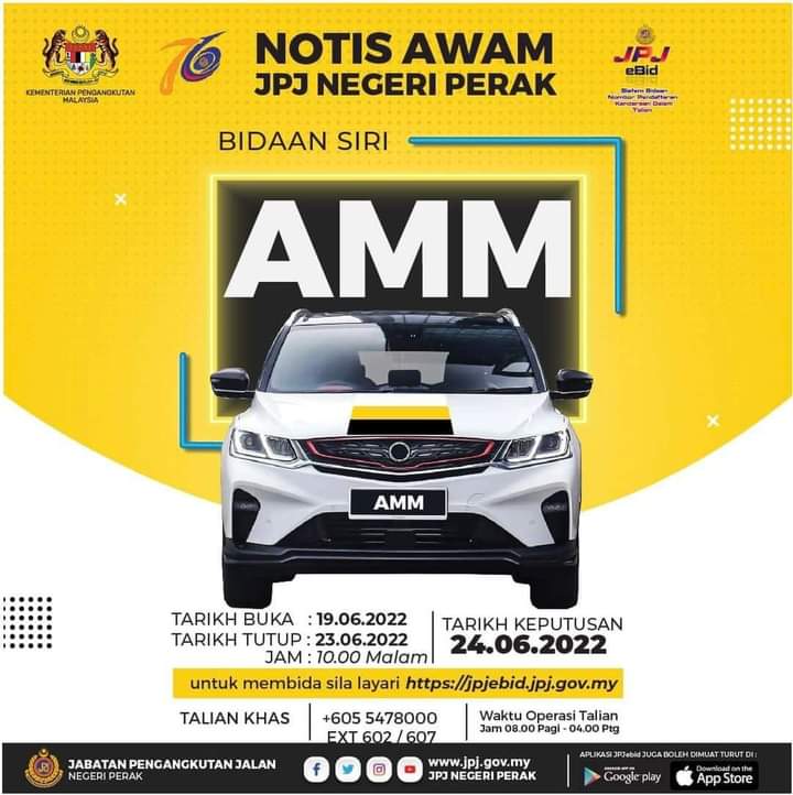 Erplate_Runner's tweet photo. SIRI TENDER TERKINI PLATE JPJ(JPJ EBID)
JPJ NEGERI PERAK SIRI #AM
JPJ NEGERI P.PINANG SIRI #PQJ
Tempoh valid 1 tahun jika menang tender✅
JOM BID✌️🌹
Berminat wasap yer nanti saya citer cara tender📲
☎ER
https://t.co/VdOXOhDe0x https://t.co/ztSc5Xo1iB