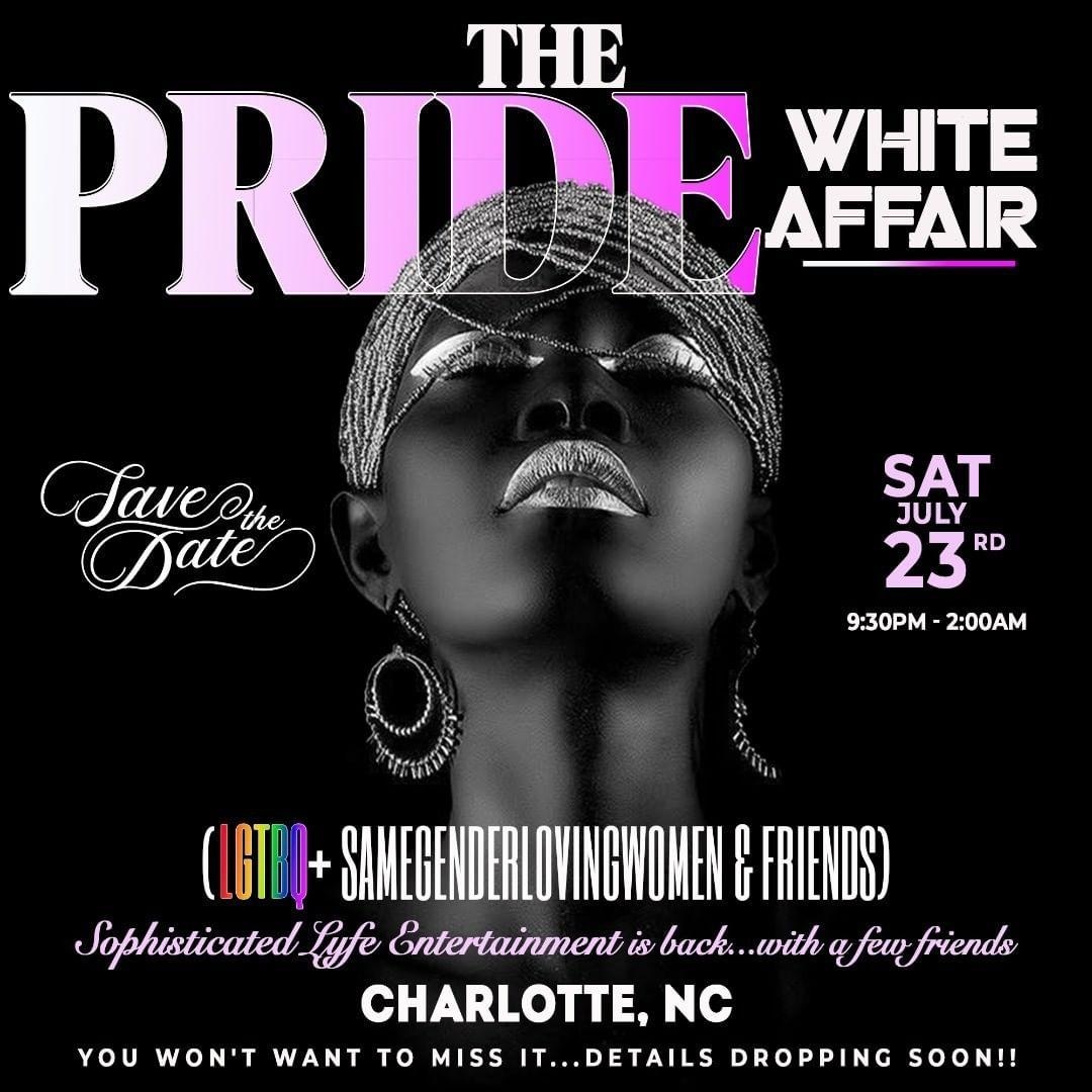 TeamSLE's tweet image. SAVE THE DATE!! Saturday, July 23rd
#Charlotte #CharlotteBlackGayPrideWeekend