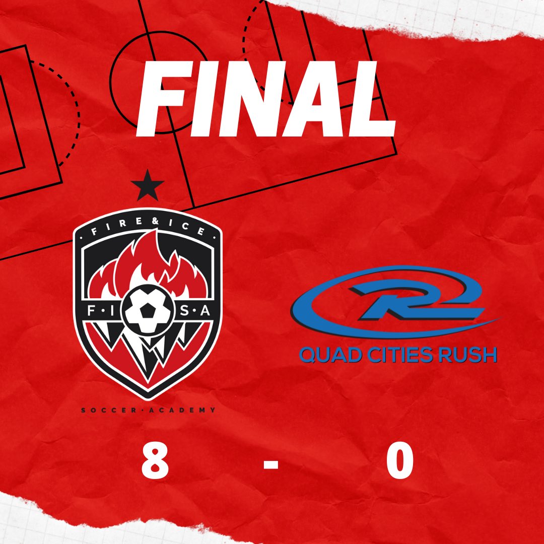 We improve our record to 5-0 with our 8-0 <a href="/WPSL/">Women’s Premier Soccer League</a> win over <a href="/quadcitiesrush/">Quad Cities Rush</a> !  Goals by:
⚽️⚽️ <a href="/mlitzs/">mackenzie</a> 
⚽️ Gracie English 
⚽️⚽️ <a href="/KayleyJudy/">Kayley Judy</a> 
⚽️⚽️ <a href="/sarahfoleyyyy/">Sarah Foley</a> 
⚽️ Megan Loveland

GK <a href="/baileeyreddeen/">bailey redden</a> and the defense secures their 3rd shut out of the year.