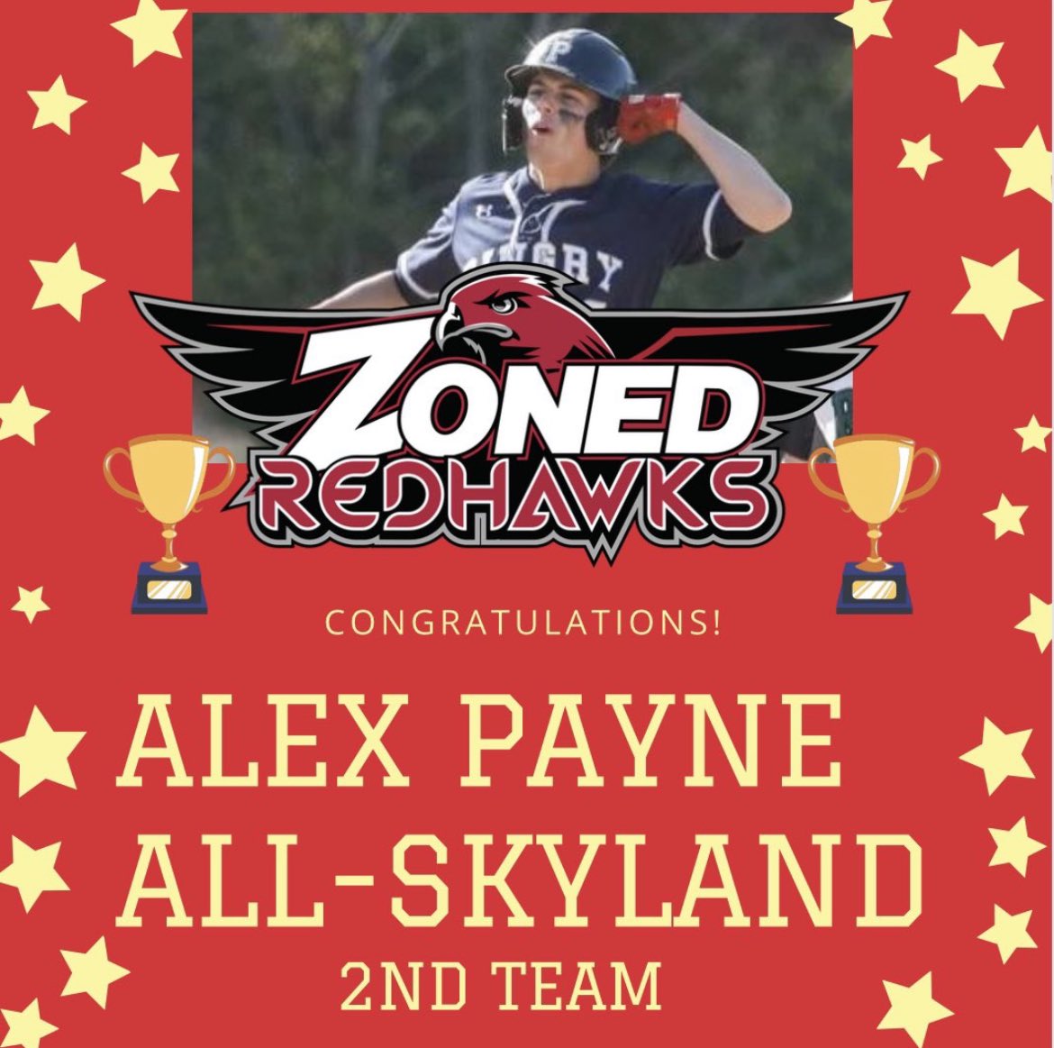 Congratulations <a href="/AlexPayner10/">Alex Payne</a> LHP from <a href="/PingryAthletics/">Pingry Athletics</a> <a href="/ThePingrySchool/">The Pingry School</a> … Payne is a a top pitching prospect coming through our Redhawk program. Gifted athlete with a humble attitude💯 Let’s go AP🏆🙌