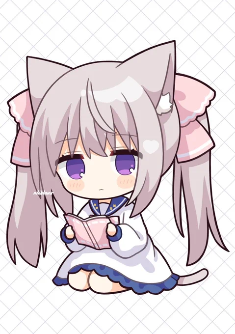 ちびキャラねこ(オリジナル) 