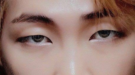 sugatistic's tweet photo. Namjoon’s dragon eyes. that’s the tweet. https://t.co/C2uWMYTnQ0