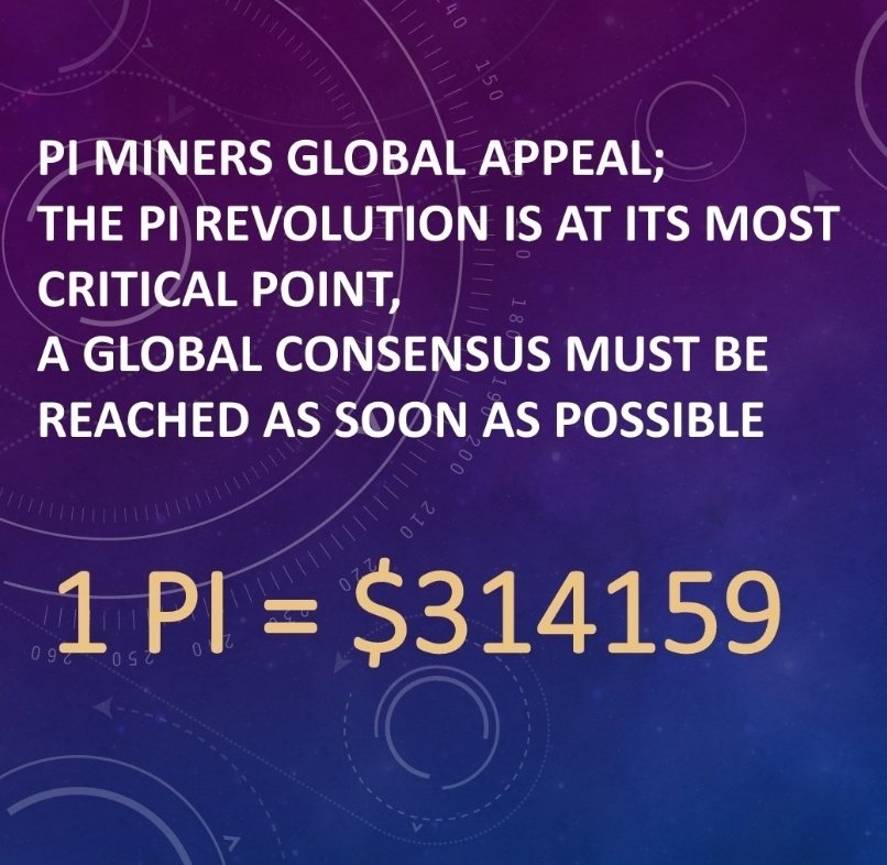DrWhaleReal's tweet photo. 1 Pi = 314159 USD
Let's start retweet

#PiNetwork #pinetworkkyc #pi $pi https://t.co/K4MJsfaRsz