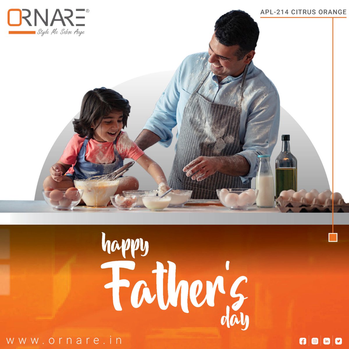 Ornare_Panels's tweet photo. Father-Daughter relationship is difficult to express in words. Every moment is special when you get to spend a lovely time with each other in Ornare-specific spaces. #endlesslove #endlesspalette

 #fathersday #dad #happyfathersday #father #highglossacrylicpanels #ornare #kitchens https://t.co/NssXoUtaDq