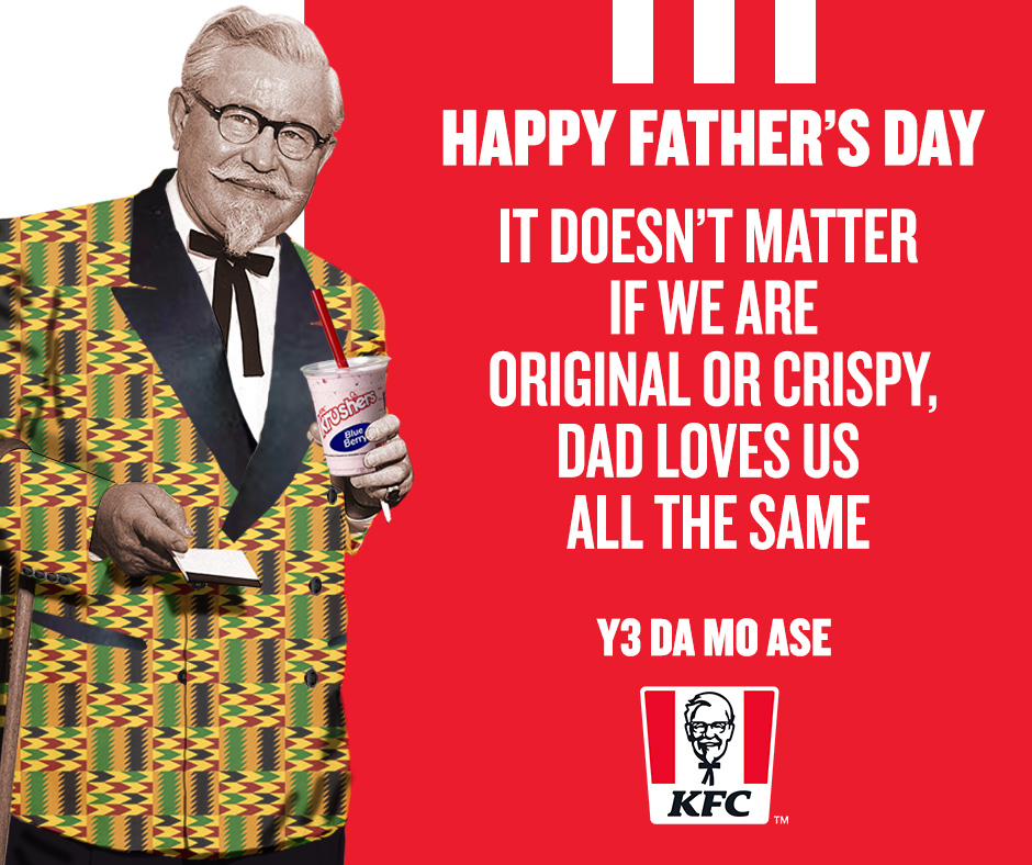 KFC Ghana on Twitter "On this wonderful day, we honor all fathers and