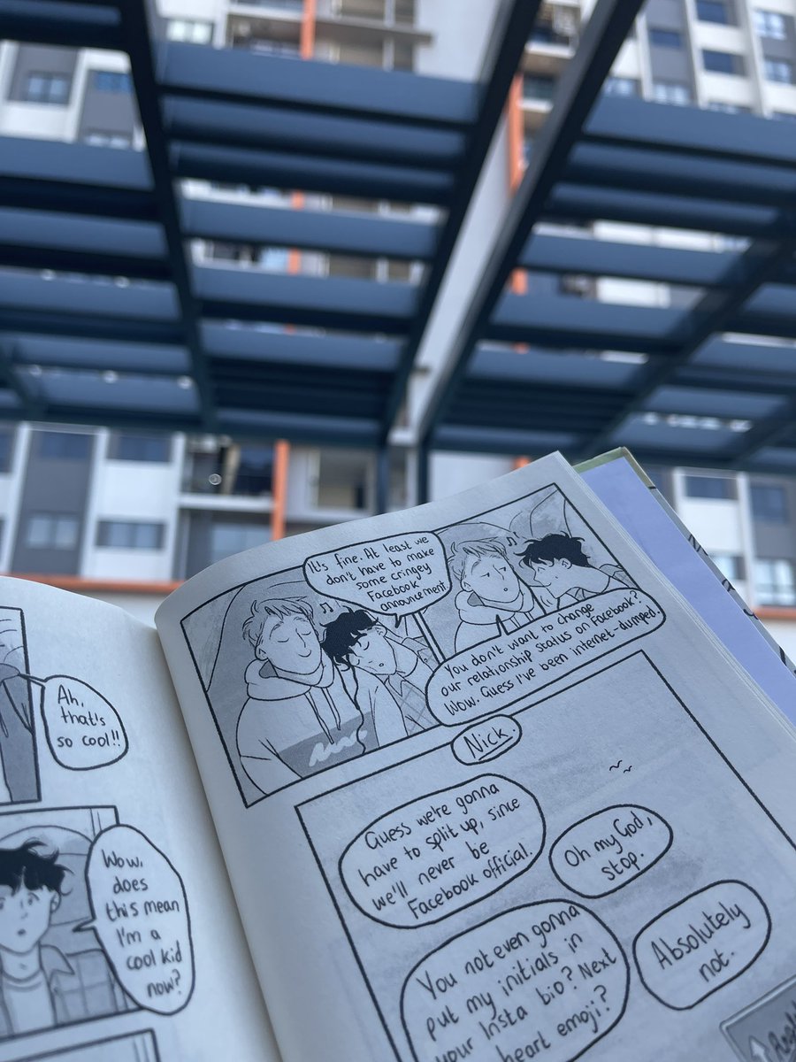 _Adrian_Chase_'s tweet photo. Is it weird that I can hear @kit_connor &amp; @joelocke03 ‘s when I read Heartstopper Volume 3? Especially Nick’s “Wow” and Charlie’s “Oh my God”. Can’t wait for the second season to be out. Will we get to hear Nick impressing Charlie (+ the world) with his French? https://t.co/14Auv2mYGp