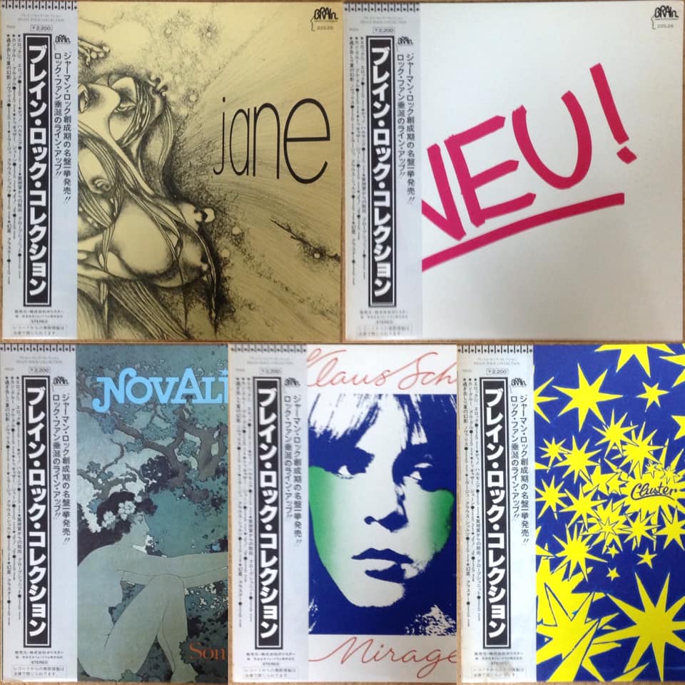 shinjukurecords's tweet photo. 新入荷中古レコードは金・土に出品。6/25(土)分です。
JP Mint Promo German Rock LP
ドイツのロック・コレクションのミントな国内盤が入荷しました。ブレイン・ロック、クラウト・ロックとも呼ばれています。
#GermanRock #KrutRock #BrainRock
#Jane #Neu #Novalis #KlausSchilze #Cluster https://t.co/x3ipDgtvOg