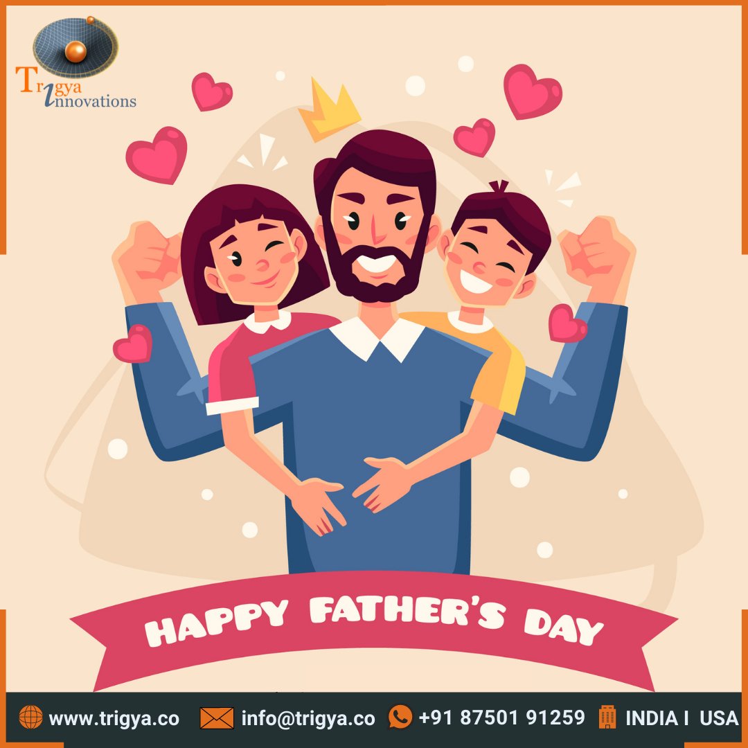 trigya_innovate's tweet image. God took the strength of a mountain, the patience of eternity, and combined them to create the thing we call Father. Wishing everyone a very Happy #FathersDay