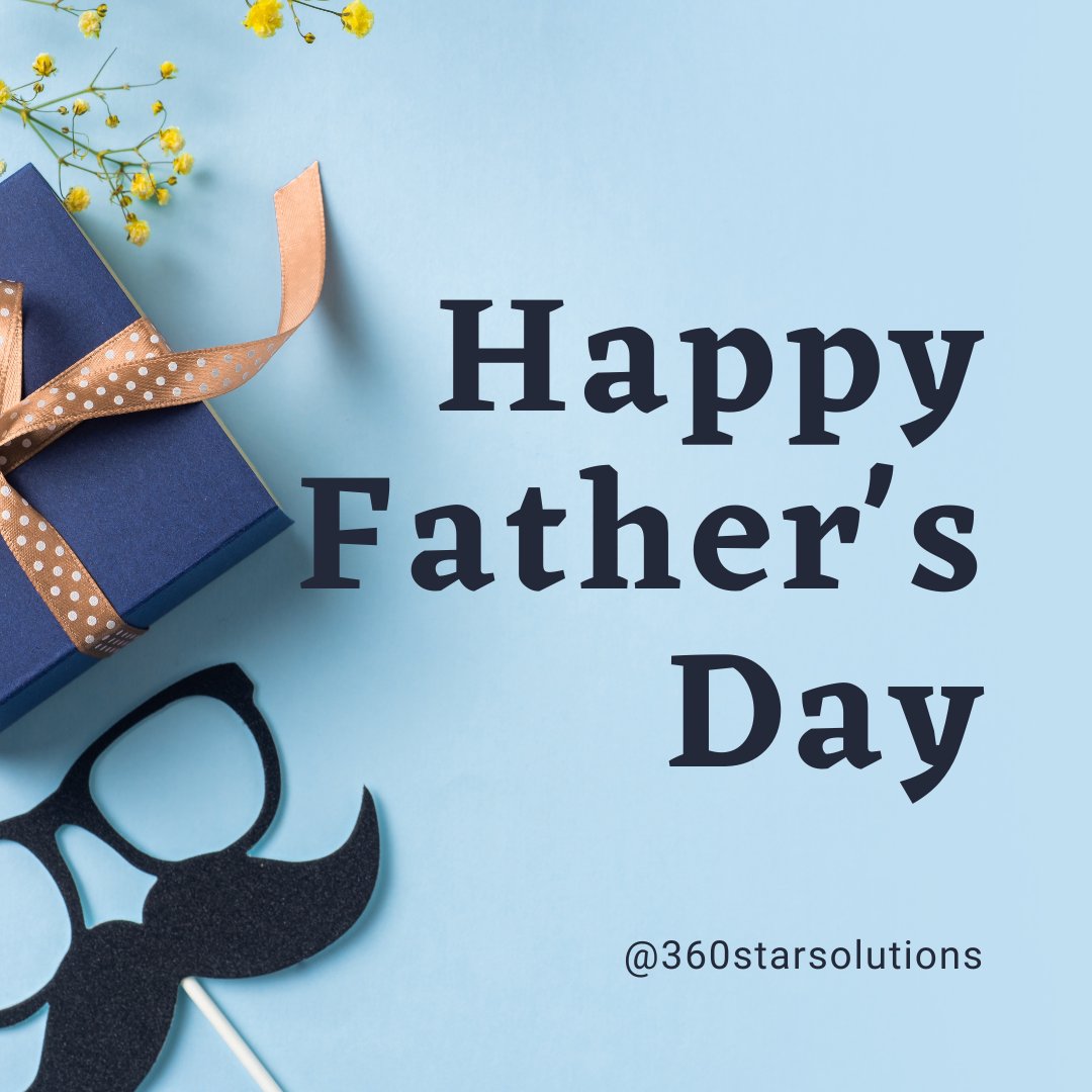 360Starsolution's tweet image. Happy Father's day!!!

#wealth #business #realestate #fatherhood #fatherlove #fathersday #father #HappyFathersDay #360starsolutions #finance #love #financial #financialfreedom #financetips #financejobs #today #family #wealthcoach #lifecoaching #womeninbusiness #wealthcreation