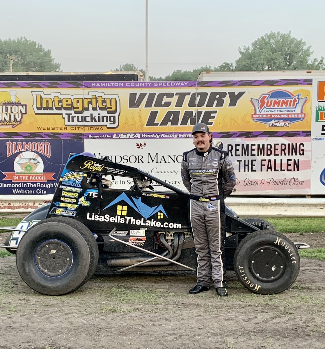 DKR_Motorsports's tweet photo. Another clean sweep tonight in Webster City, Iowa🔥

Thank you to all the family and friends that came out tonight to support the team!

📍Hamilton County Speedway
Western Iowa Non-wing Sprint Cars https://t.co/XiQRZcsTJF