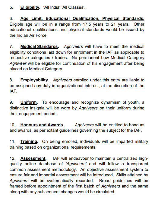ANI's tweet photo. The Indian Air Force releases details on 'Agnipath' recruitment scheme

1/2 https://t.co/YKFtJZ2OzP