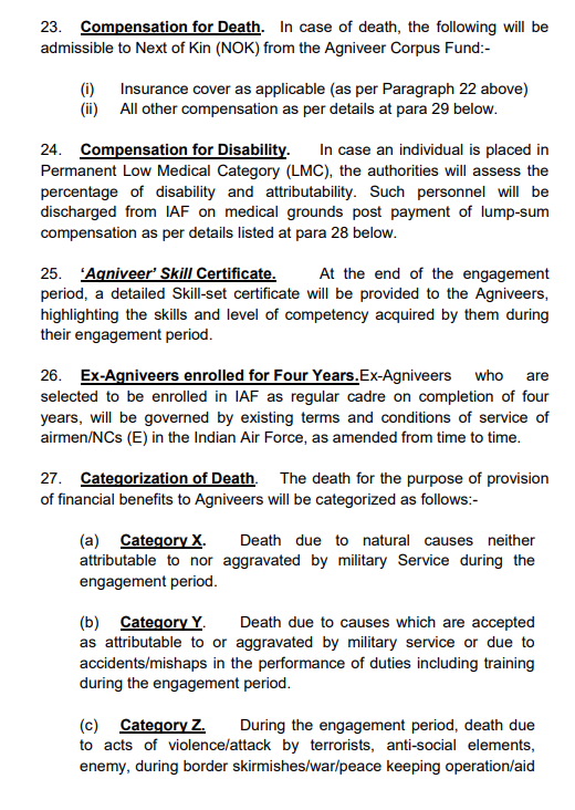 ANI's tweet photo. 'Agnipath' recruitment scheme details released by Indian Air Force

2/2 https://t.co/8bIXlTp7sJ