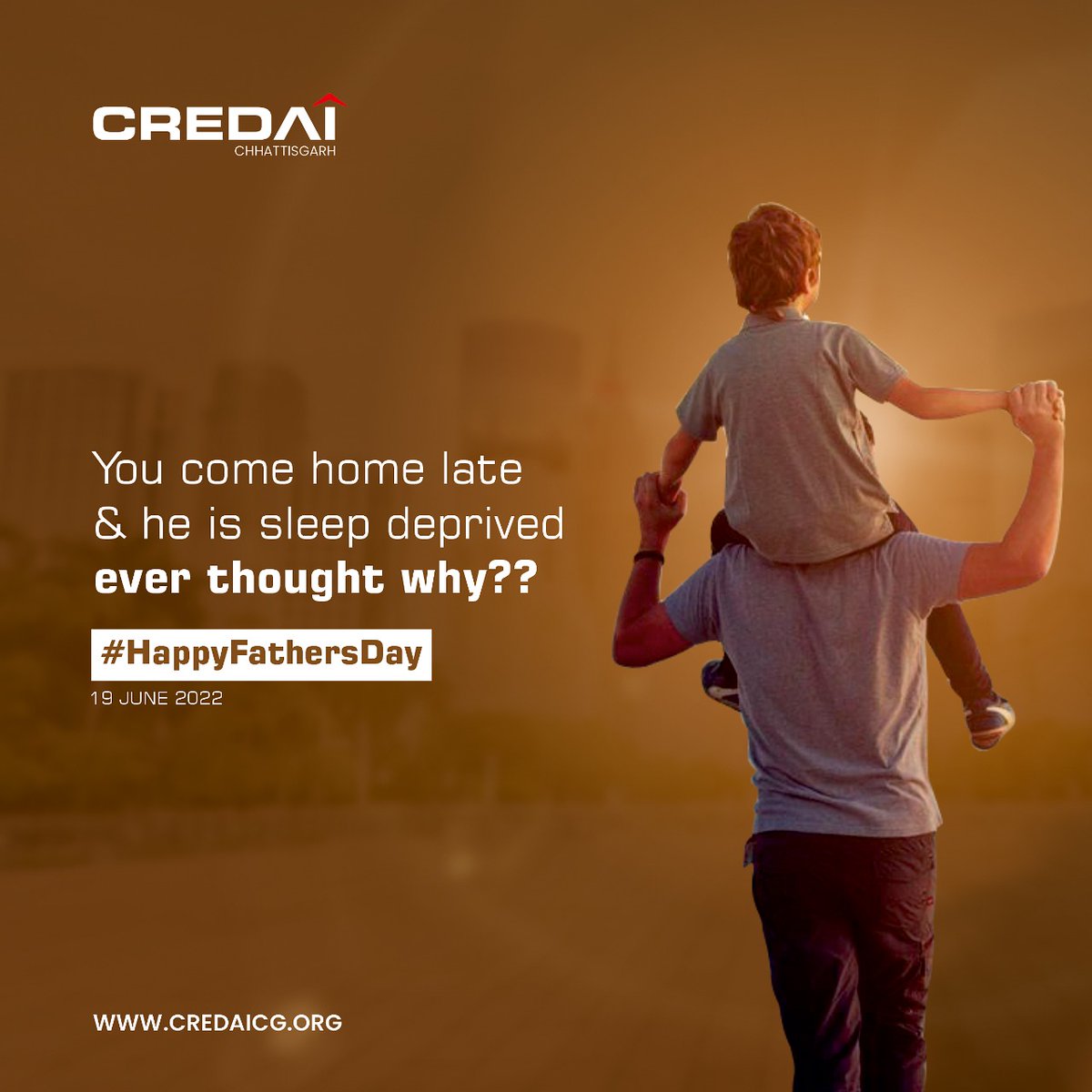 CredaiC's tweet photo. Father's Day is the perfect opportunity to tell your dad how much you appreciate him!

Wishing all fathers loads of happiness today, tomorrow, and always.

#HappyFatherDay2022 #FathersDay #HappyFathersDay #Fatherhood #Fathers #Dad #FatherandChild #SuperHero #FatherLove #Credai https://t.co/g7VQWE6WkA
