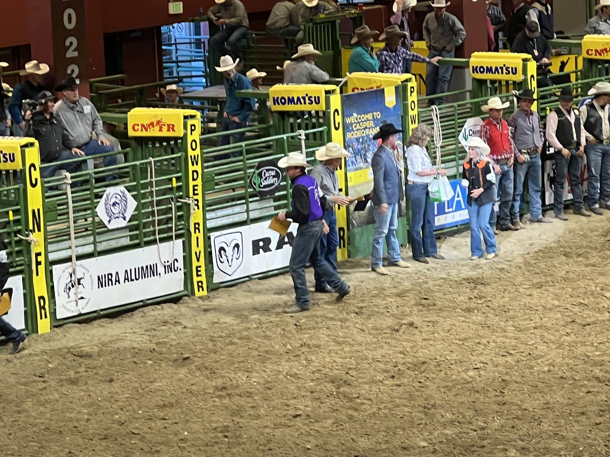 TarletonPrez's tweet photo. 2022 College National Finals Rodeo (CNFR) Champions. Proud of our @TSURodeoTeam Texans and Walt Arnold for bringing home our 36th &amp; 37th National Championships! 💜🏆🥇#BleedPurple #NationalChampions https://t.co/fnez8ytqW8