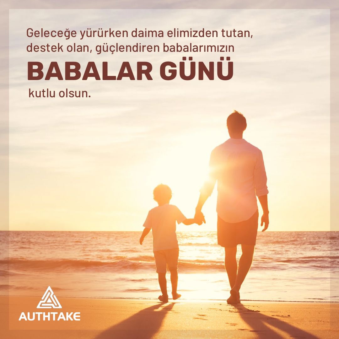 authtake_tr's tweet photo. Geleceğe yürürken daima elimizden tutan, destek olan, güçlendiren babalarımızın babalar günü kutlu olsun. ❤️ 

#babalargünü #authtake #passwordlesslife https://t.co/h77Zs3AWrW