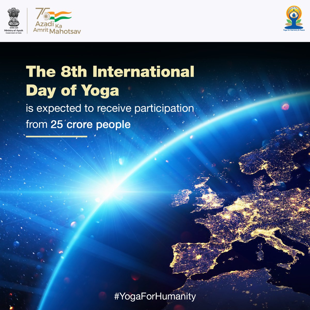moayush's tweet photo. #IDY2022 will be a true testament to #YogaForHumaity. Register: https://t.co/qK0P4hlT5A #75IconicIDYLocations #IDY2022 #GuardianRingForYoga https://t.co/B0i29jCCKl