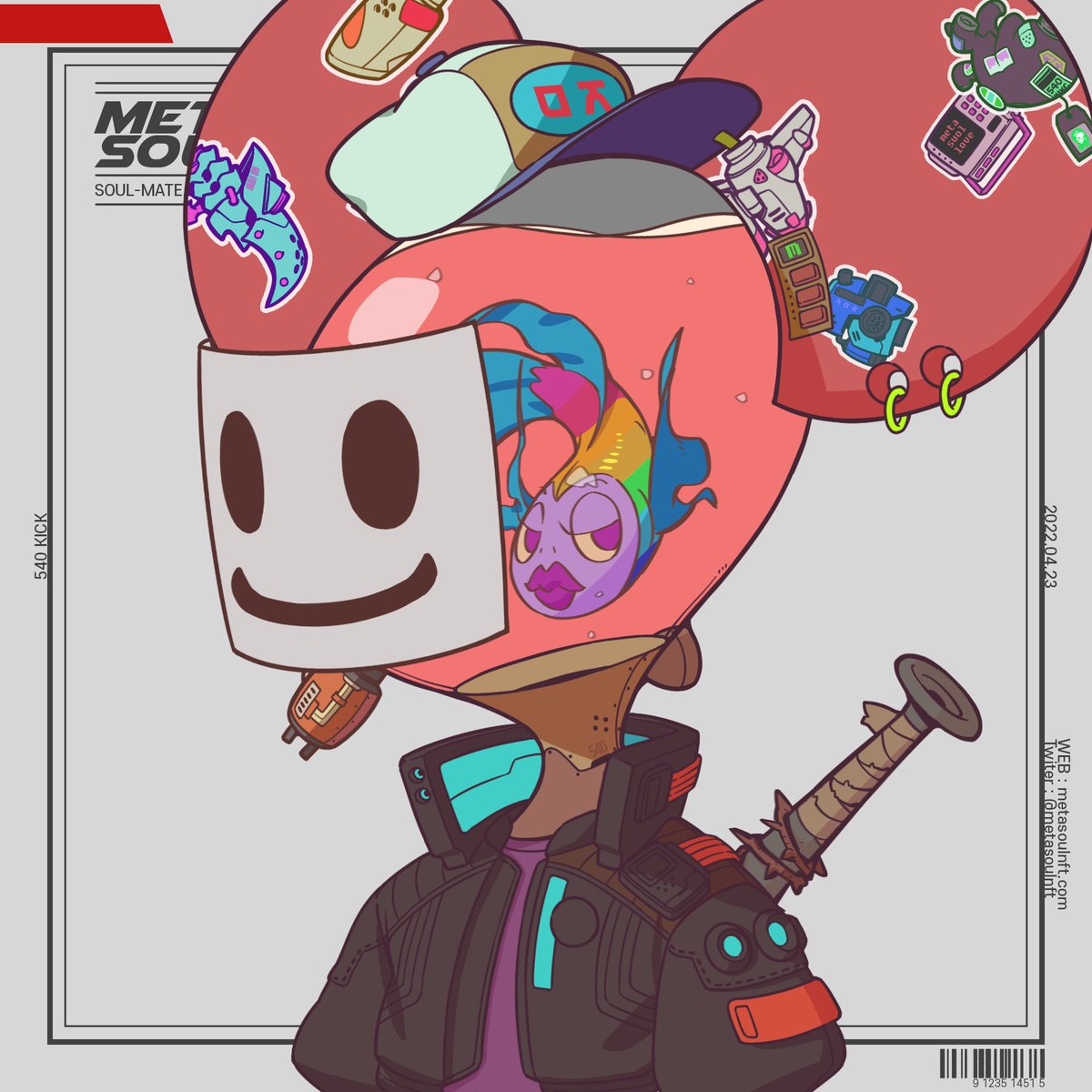 MetaSoulNFT's tweet photo. Man is least himself when he talks in his own person. Give him a mask, and he will tell you the truth.
- Oscar Wilde
#NFTCommunity  #Blockchain #cyberpunk https://t.co/SzTT6HFEU7