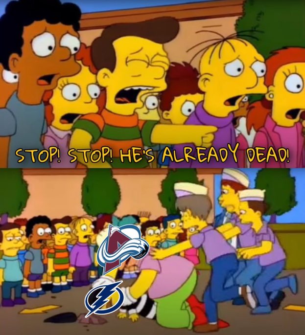 will_berhost's tweet image. Get your brooms out @Avalanche