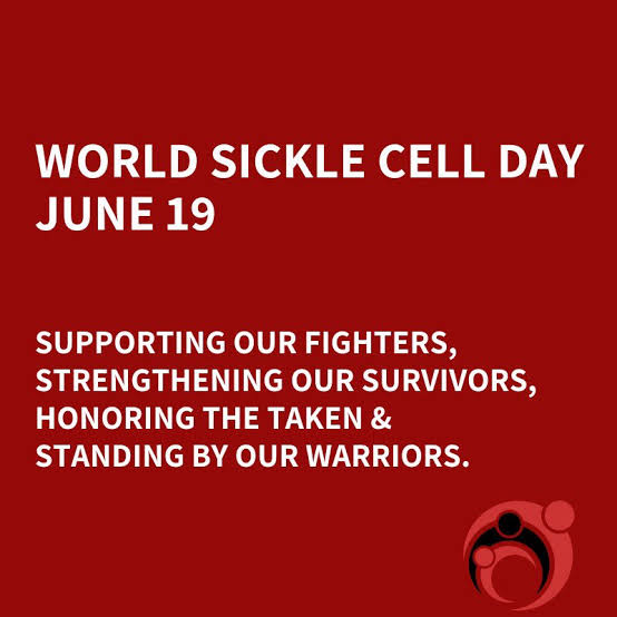 Spread awareness
#worldsicklecellawarenessday