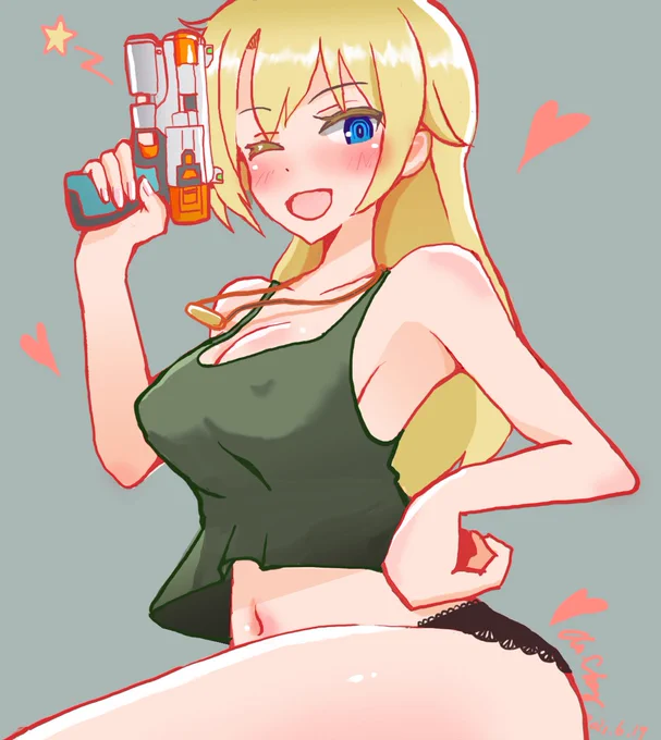 透け差分用にリライトした、健全な部屋着ジニー🥰(→)
#バージニアグリンベレー生誕祭 #アリスギア 