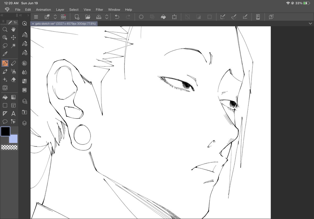 24___26's tweet photo. wip 🖤 guess who https://t.co/py7vyNrTuq