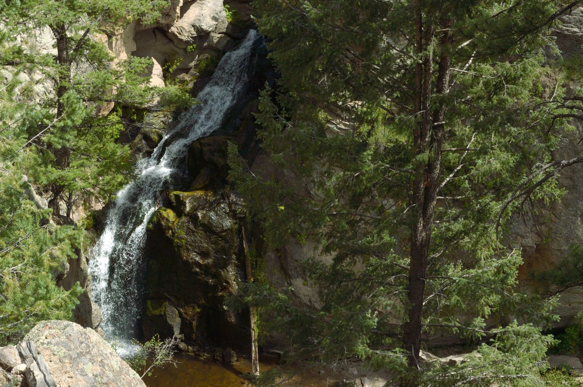 Photography : Waterfall , Jemez mountains, New Mexico, US  . Print (10x15in 25x38cm)  available on my website artpal.com/jerblanchard