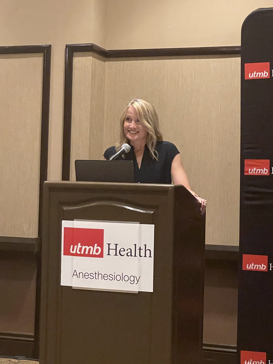 UTMBAnesthesia's tweet photo. Dr. Lisa Farmer. Our amazing residency program director! https://t.co/K7CKATvH2j