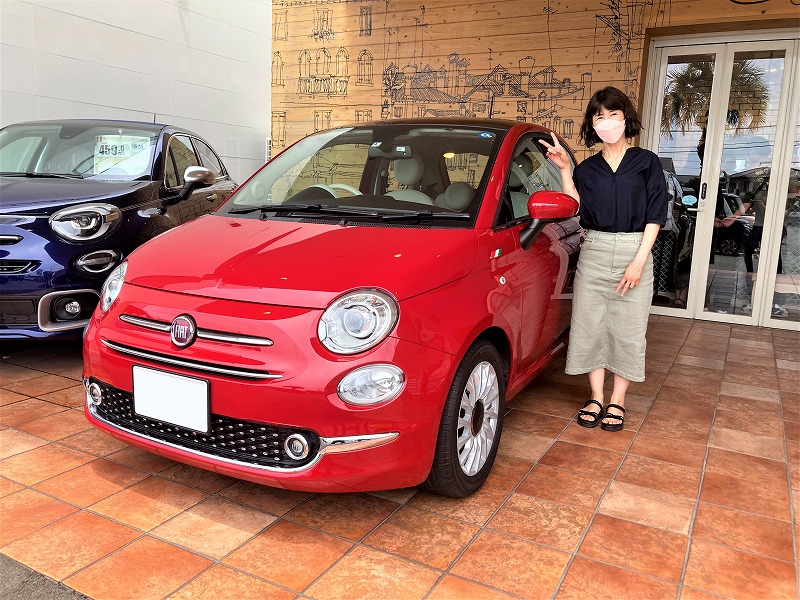 Car Cafe Piccolo By Autospec パソドブレレッドのfiat500 Twinair Loungeご 納車させて頂きました エンジン カラー グレード 大いに悩まれた結果 奥様の 赤のtwinairが良い の一声で決定 楽しい かわいい お洒落 沢山の笑顔とともに
