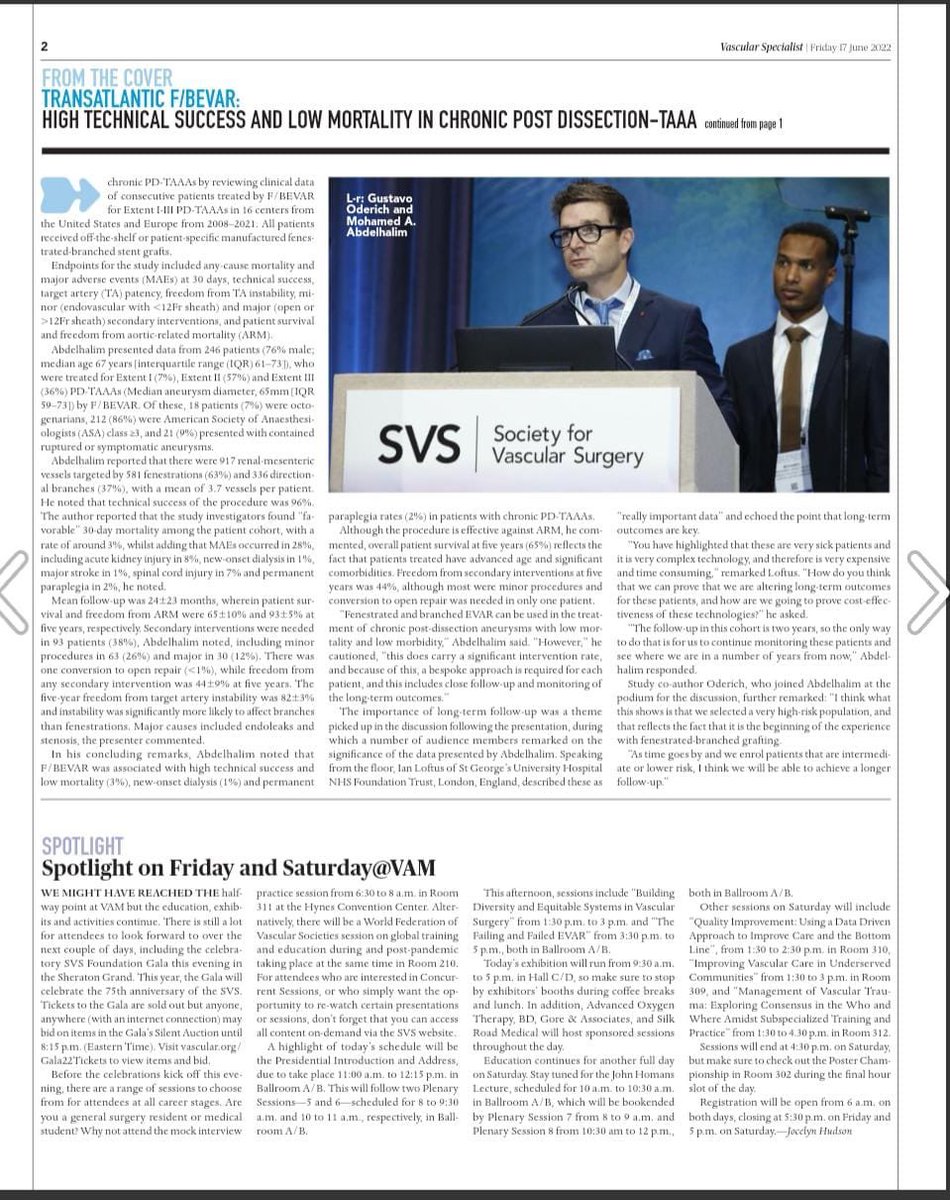 JanaboOmerOsman's tweet image. سوداني يتصدر غلاف مجلة علمية أميركية 😍

دكتور محمد أبن شقيقي دكتور احمد محمد عثمان تصدرت صورته وموضوع بحثه المجلة العلمية لمؤتمر جراحة الأوعية الدموية العالمى المنعقد فى مدينة بوسطن الاميركية.
ماشاء الله تبارك الله حفظك الله ووفقك 🤲