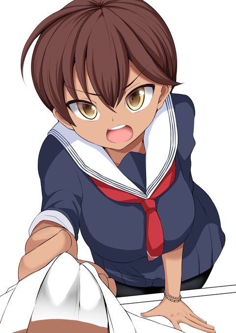 次の催眠は勝ち気で水泳部の姫野夏樹(なつき)ちゃんを予定しておりますです。前回の未來ちゃんの2つ上の幼なじみです。日焼け娘です。 