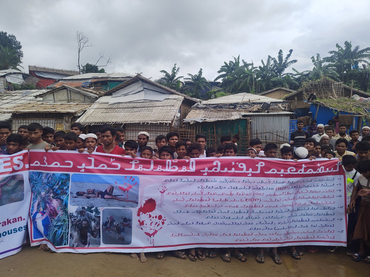 ro_kazi's tweet photo. #GoingHomeCampaign
#ImmediateRepatriation
#Abolish1982CitizenshipLaw
#ResettleInourOwnVillage
#EnsureRightsSafetySecurityofRohingya
#CloseIDPCamps
#StopTorturingInnocentPeople https://t.co/qzocW9mm8Z